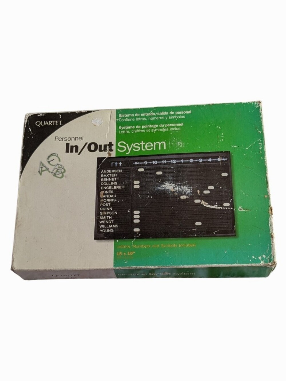Quartet Personnel In/Out System